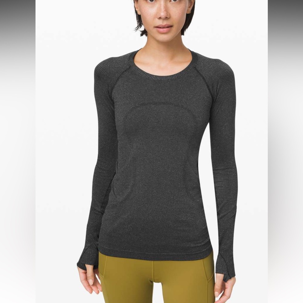 Lululemon Swiftly tech Speed Long Sleeve *Shine SIZE 10